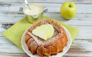 Как сделать яблочный пирог шарлотка рецепт